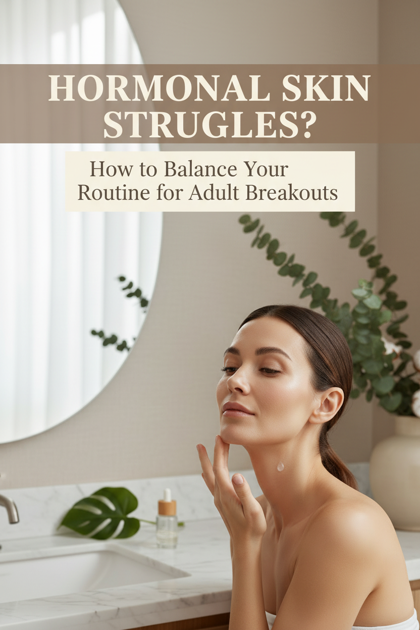 Hormonal Skin Struggles? How to Balance Your Routine for Adult Breakouts