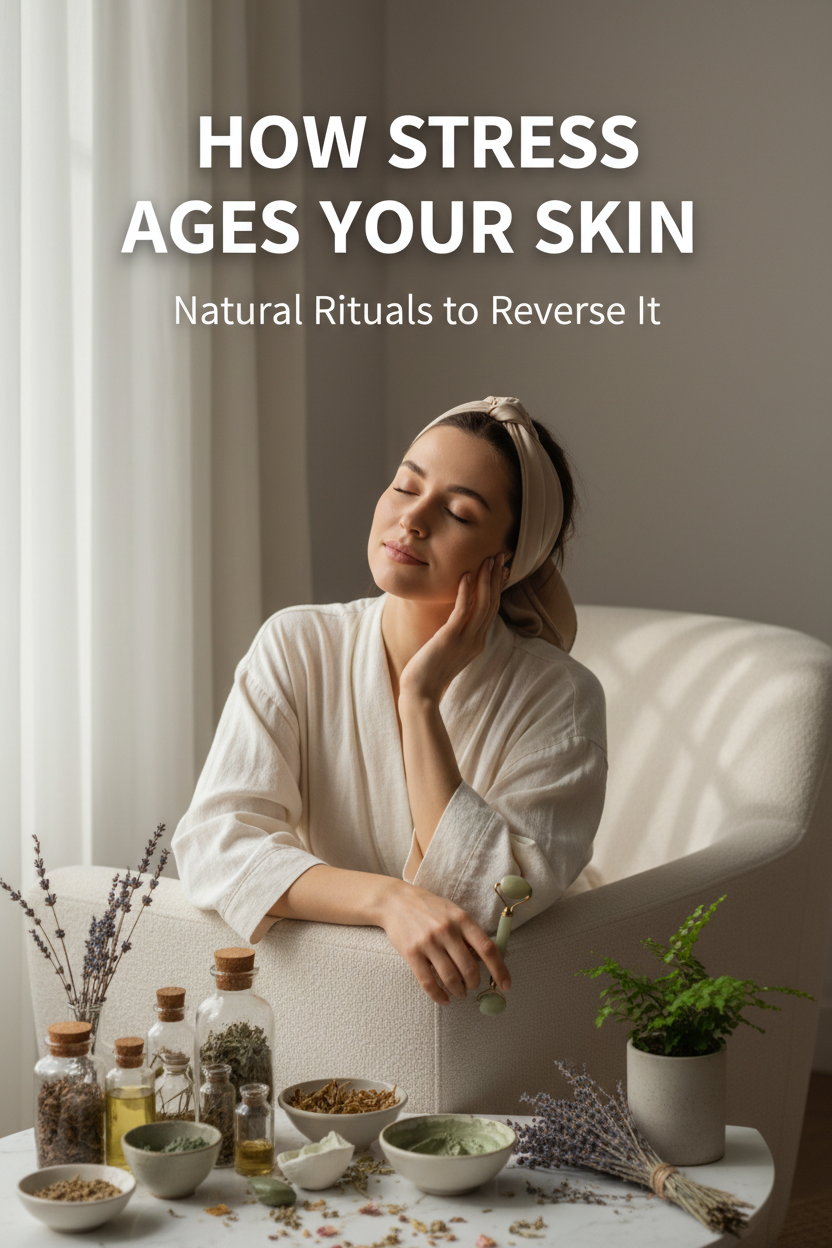 How Stress Ages Your Skin – And Natural Rituals to Reverse It