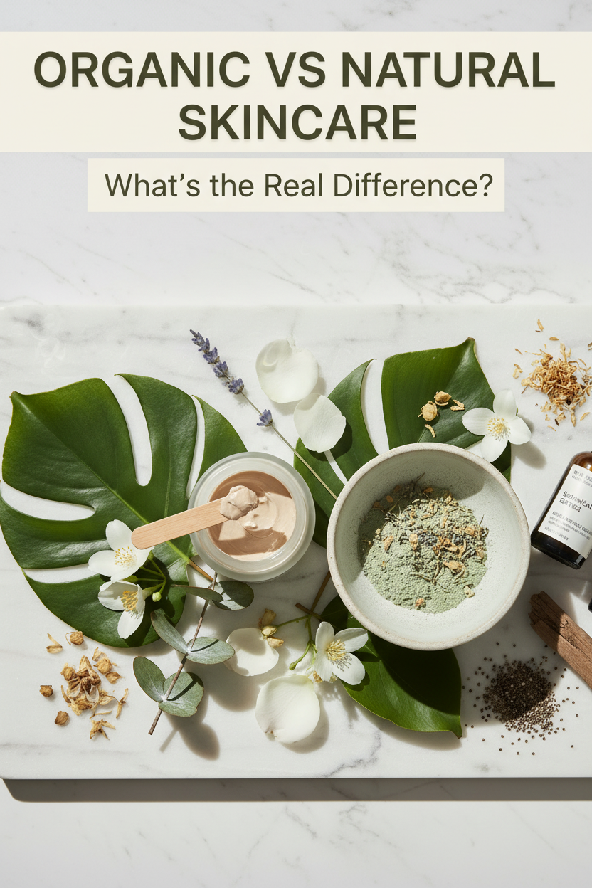 Organic vs Natural Skincare: What's the Real Difference?