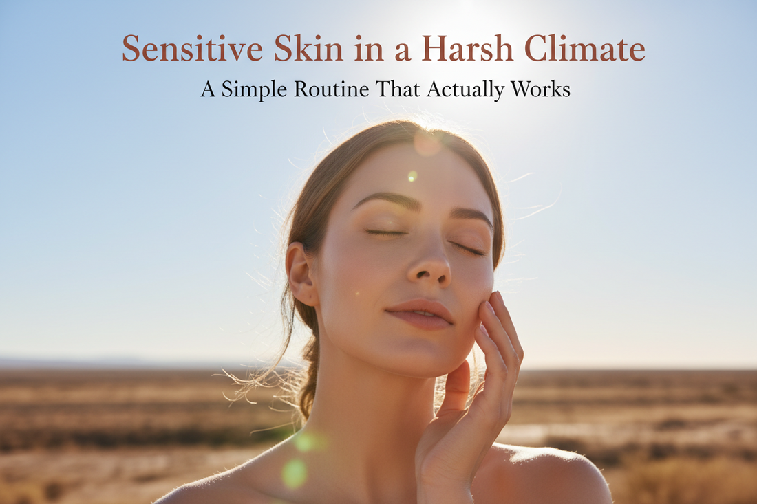 Sensitive Skin in a Harsh Climate: A Simple Routine That Actually Works
