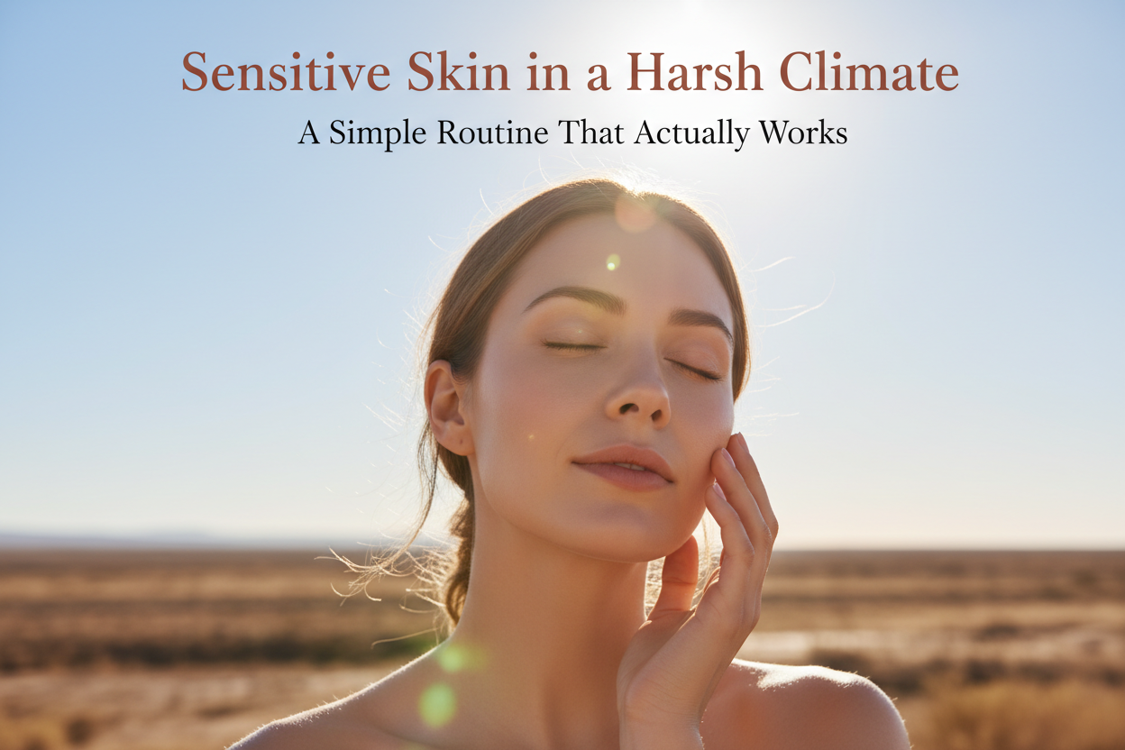 Sensitive Skin in a Harsh Climate: A Simple Routine That Actually Works