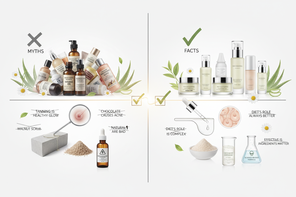 :10 Common Skincare Myths Debunked: What Really Works for Your Skin