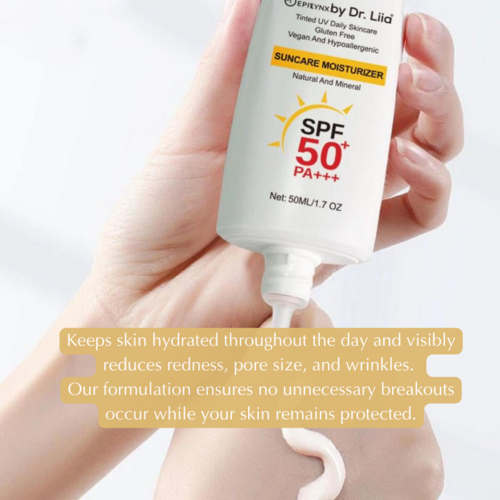 Tinted Mineral Moisturiser SPF 50 – Illuminating, Hydrating & Sensitive-Skin Safe