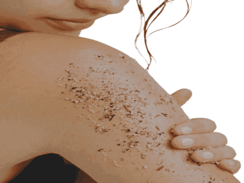 Organic Exfoliating Body Scrub with Bulgarian Rose – Anti-Acne, Brightening & Hydrating