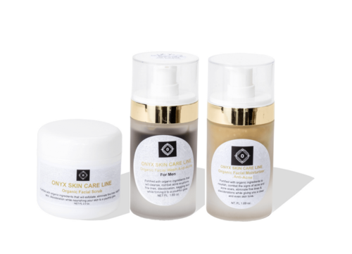 “Organic Anti-Acne Three-Step Skincare System – Moderate to Severe Acne-Prone Skin”
