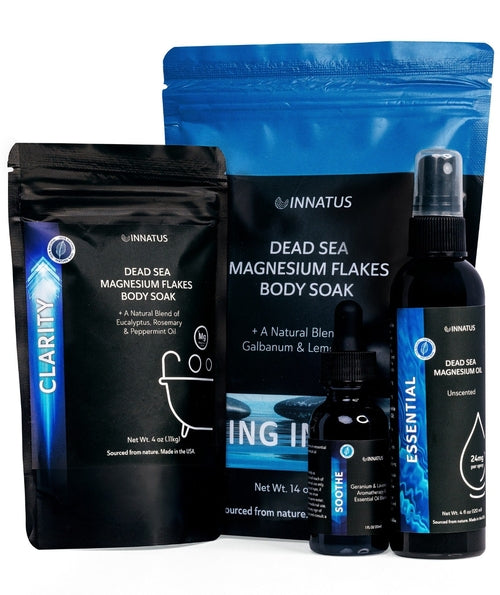 Luxury Dead Sea Spa Gift Set – Bath Salts & Magnesium Relaxation Kit