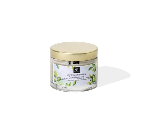 Organic French Green Clay Face Mask – Deep Pore Detox, Oil Control & Skin Purifying Treatment