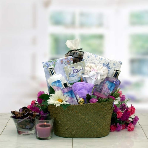 “Healing Spa Gift Assortment – Luxury Relaxation Basket for Women”