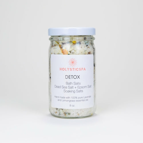 “Detox Bath Salt – Relaxing & Mineral-Rich Soak with Lemongrass & Lavender”
