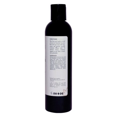 Organic Hemp Seed Oil Cleanser - Creamy Face & Body Wash