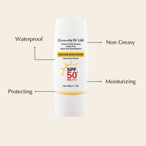 Tinted Mineral Moisturiser SPF 50 – Illuminating, Hydrating & Sensitive-Skin Safe
