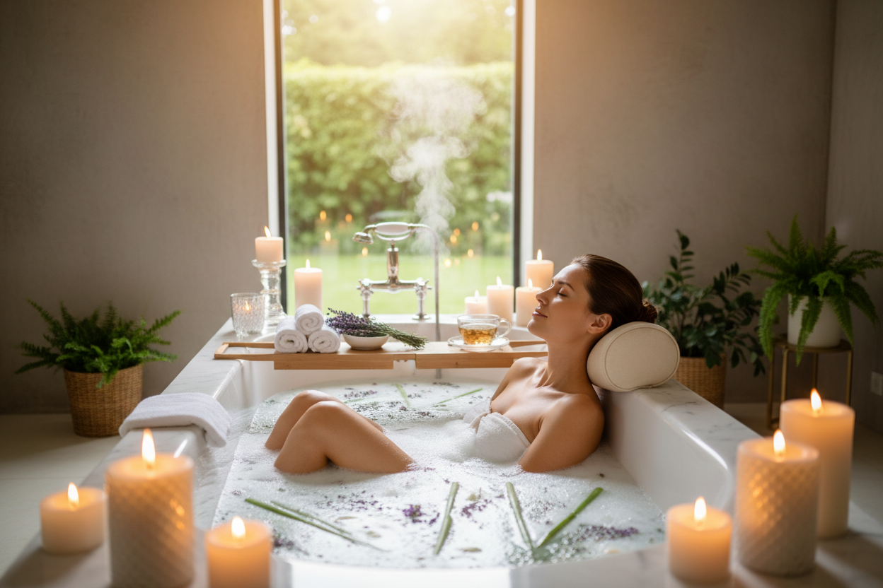 Detox Bath Salt with Lemongrass & Lavender – Relaxing Mineral Soak Lifestyle - Glowarua