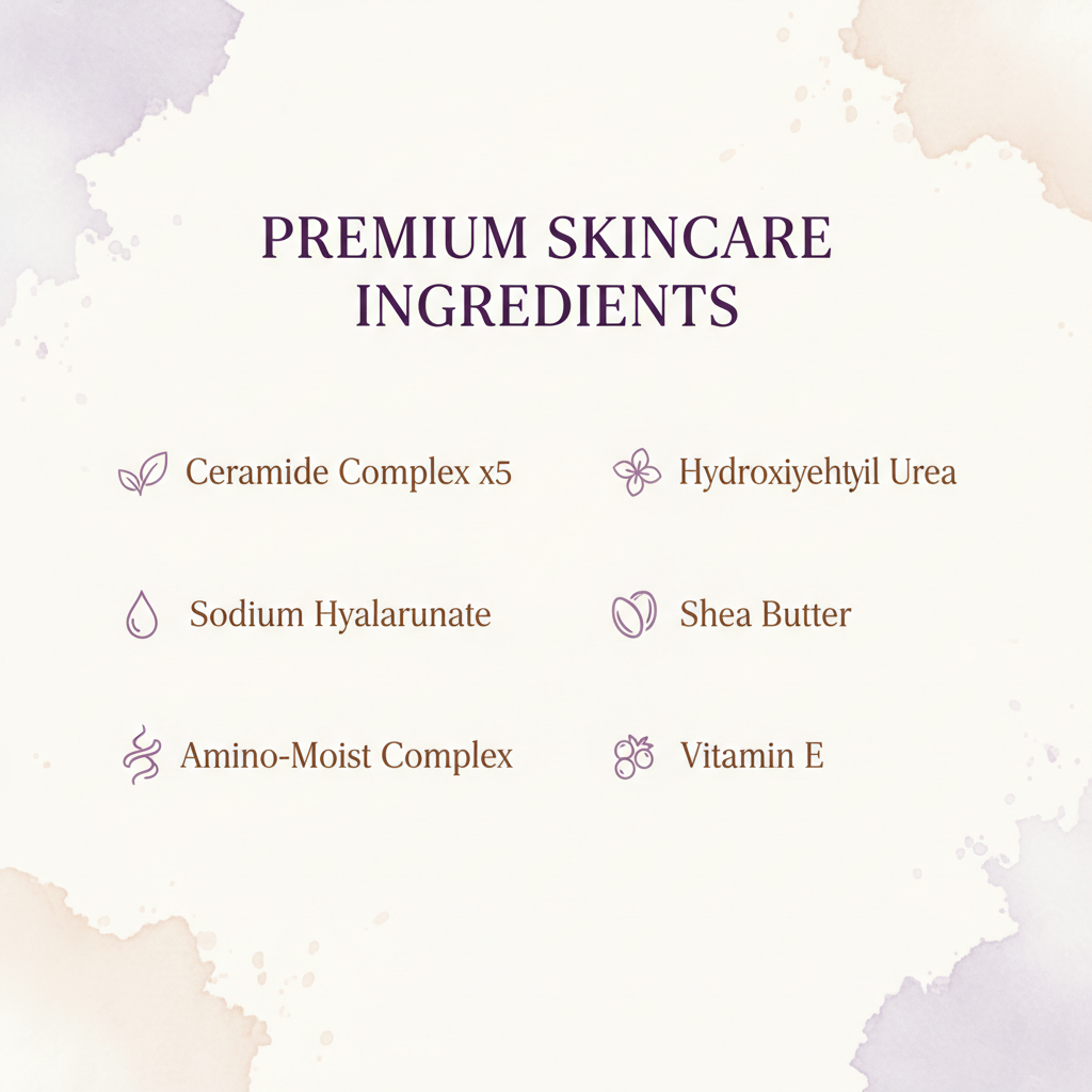 Ingredient callout graphic list