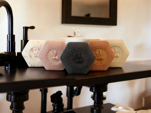 Organic Clay Facial Soap Bar - Detoxifying Natural Face Cleanser with Kaolin & French Clay