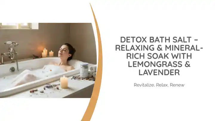 Detox Bath Salt &ndash; Relaxing & Mineral-Rich Soak with Lemongrass & Lavender by@Outfy