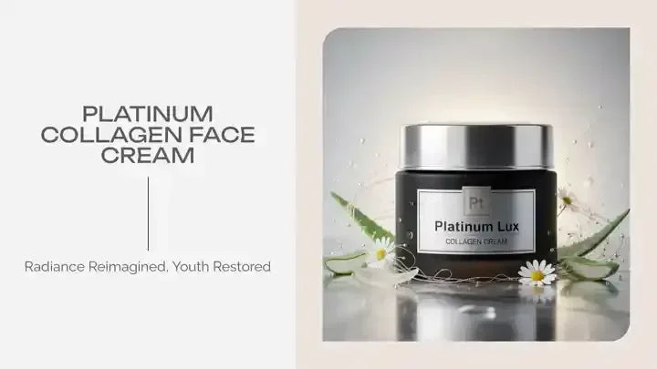 Platinum Collagen Face Cream - Glowarua