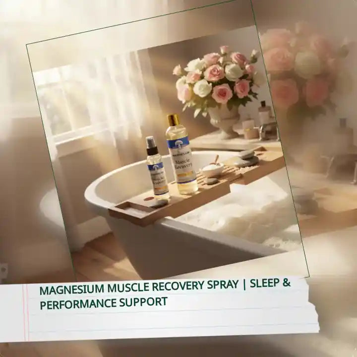 Magnesium Muscle Recovery Spray | Sleep &amp; Performance Support by@Outfy