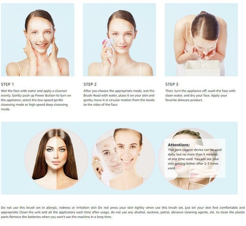 “5-in-1 Facial Cleansing & Massage Brush Set – Exfoliate, Smooth & Reduce Fine Lines”