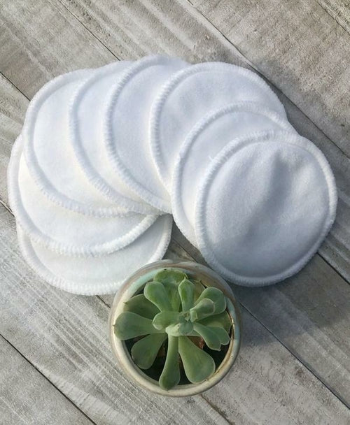 Reusable Bamboo Facial Pads (5-Pack) – Eco-Friendly Makeup Remover, Washable Zero-Waste Skincare Rounds
