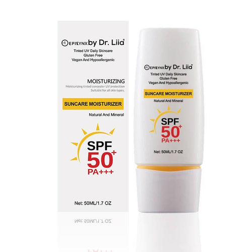 Tinted Mineral Moisturiser SPF 50 – Illuminating, Hydrating & Sensitive-Skin Safe