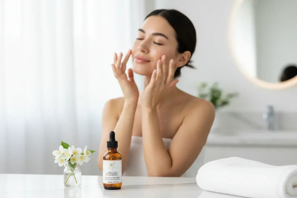 20% Vitamin C Face Serum with Hyaluronic Acid & Retinol - Glowarua