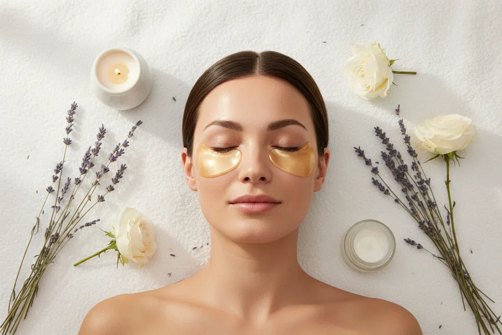 French Hydrogel Eye Patches – Instant De-Puff & Glow Treatment - Glowarua