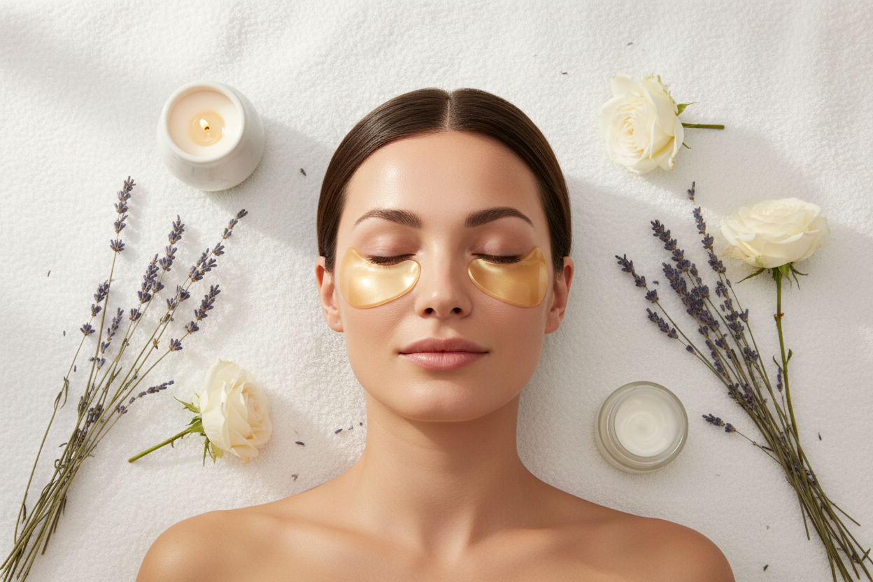 French Hydrogel Eye Patches – Instant De-Puff & Glow Treatment